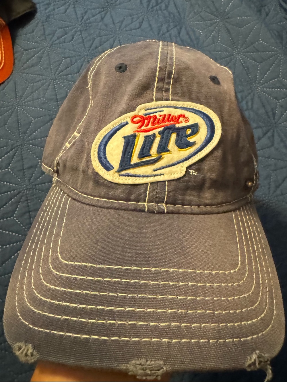 Vintage miller lite hat